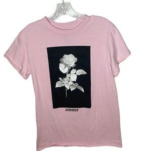 Men’s Artist Union Pink Short Sleeve T-shirt. Size Small.